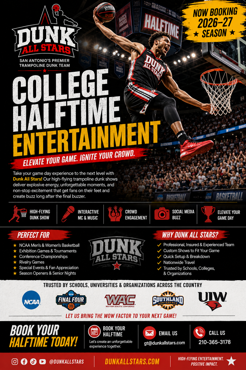 College Halftime Shows